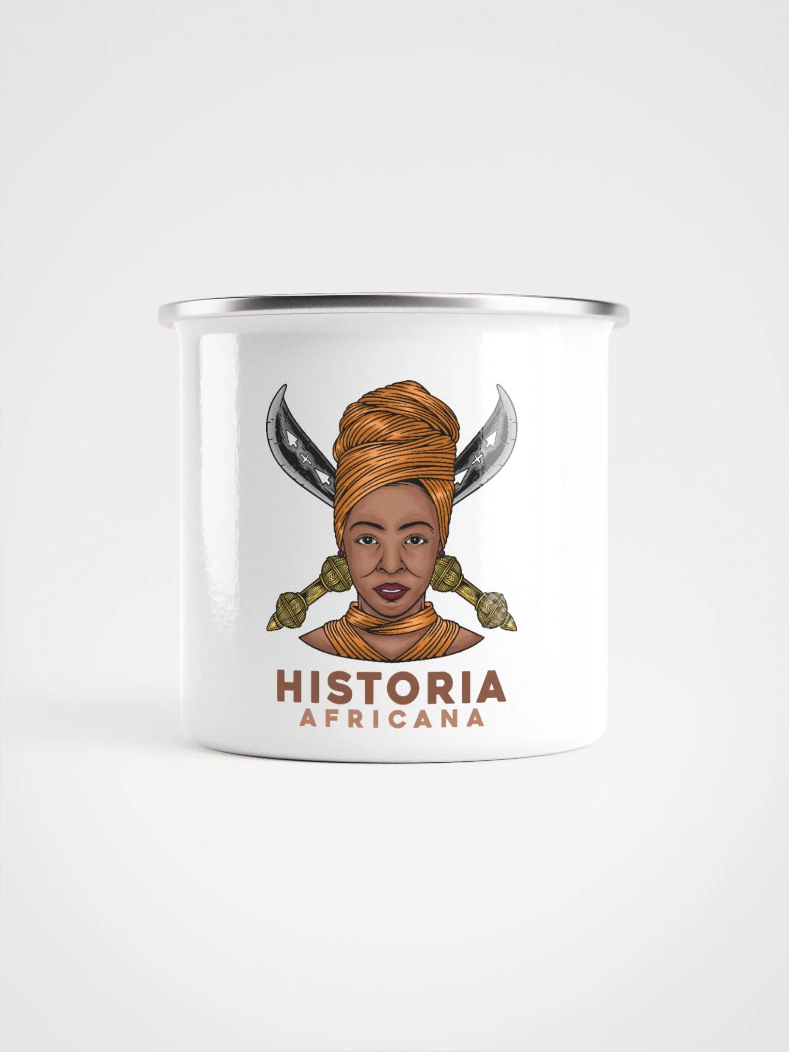 Historia Africana Enamel Mug product image (1)