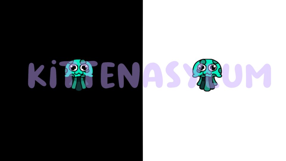 Jellyfish🍥 - Animated Emote Dance in Teal product image (1)