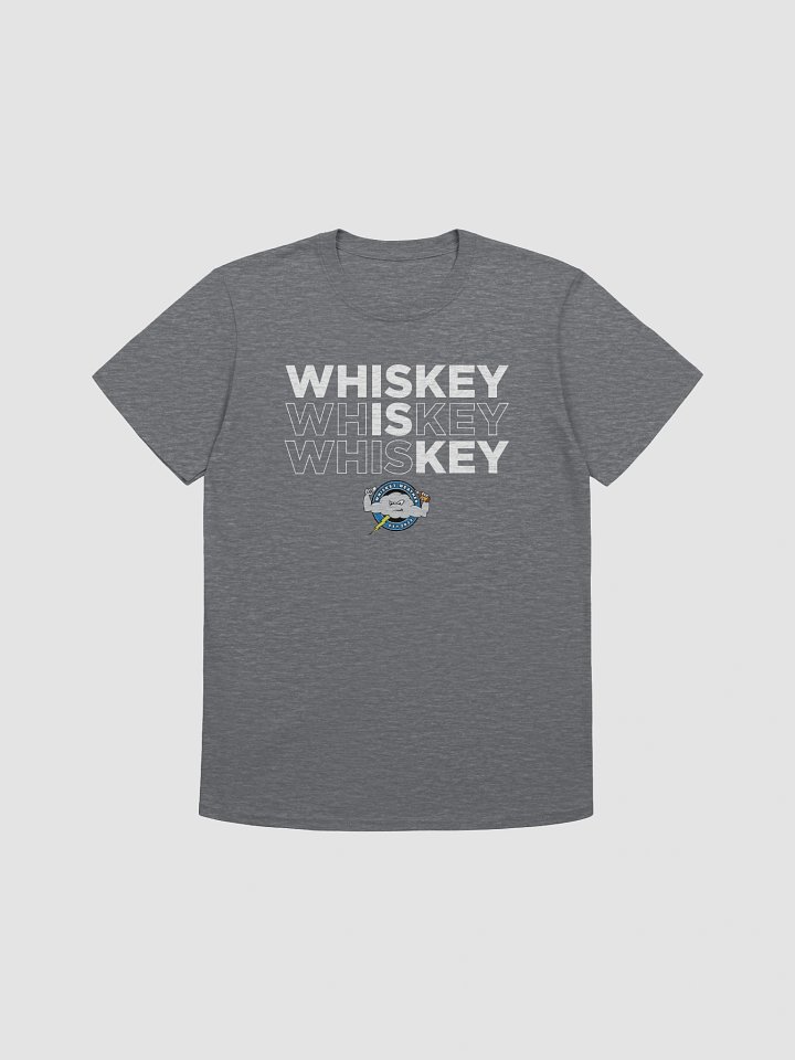 Whiskey Is Key - Whiskey Weather T-Shirt (White Letters) product image (3)