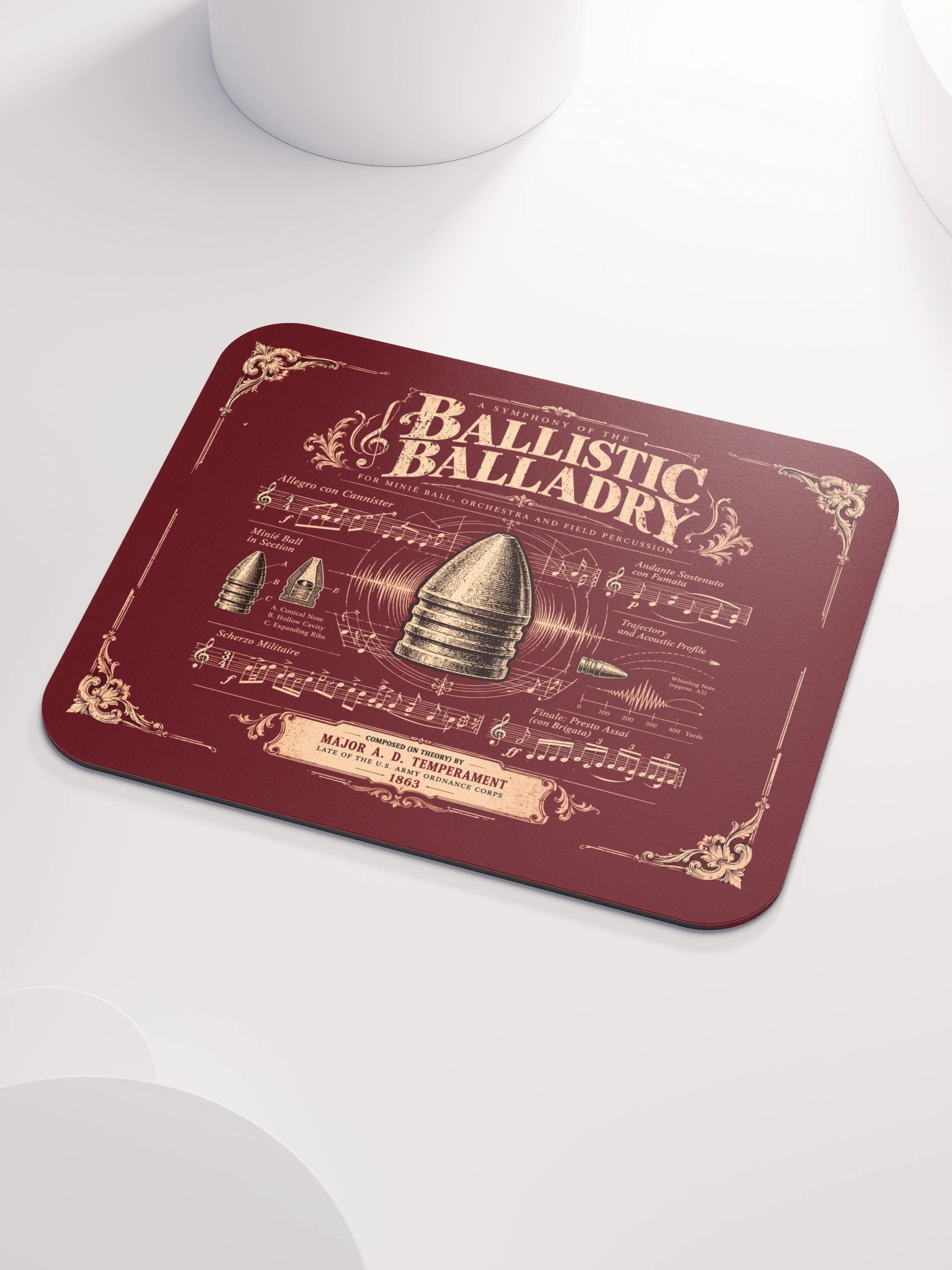 Ballistic Balladry Civil War Coaster product image (5)