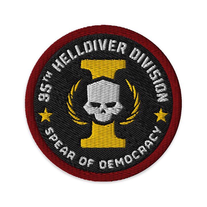 1st Fleet — Spear of Democracy Embroidered Patch product image (1)