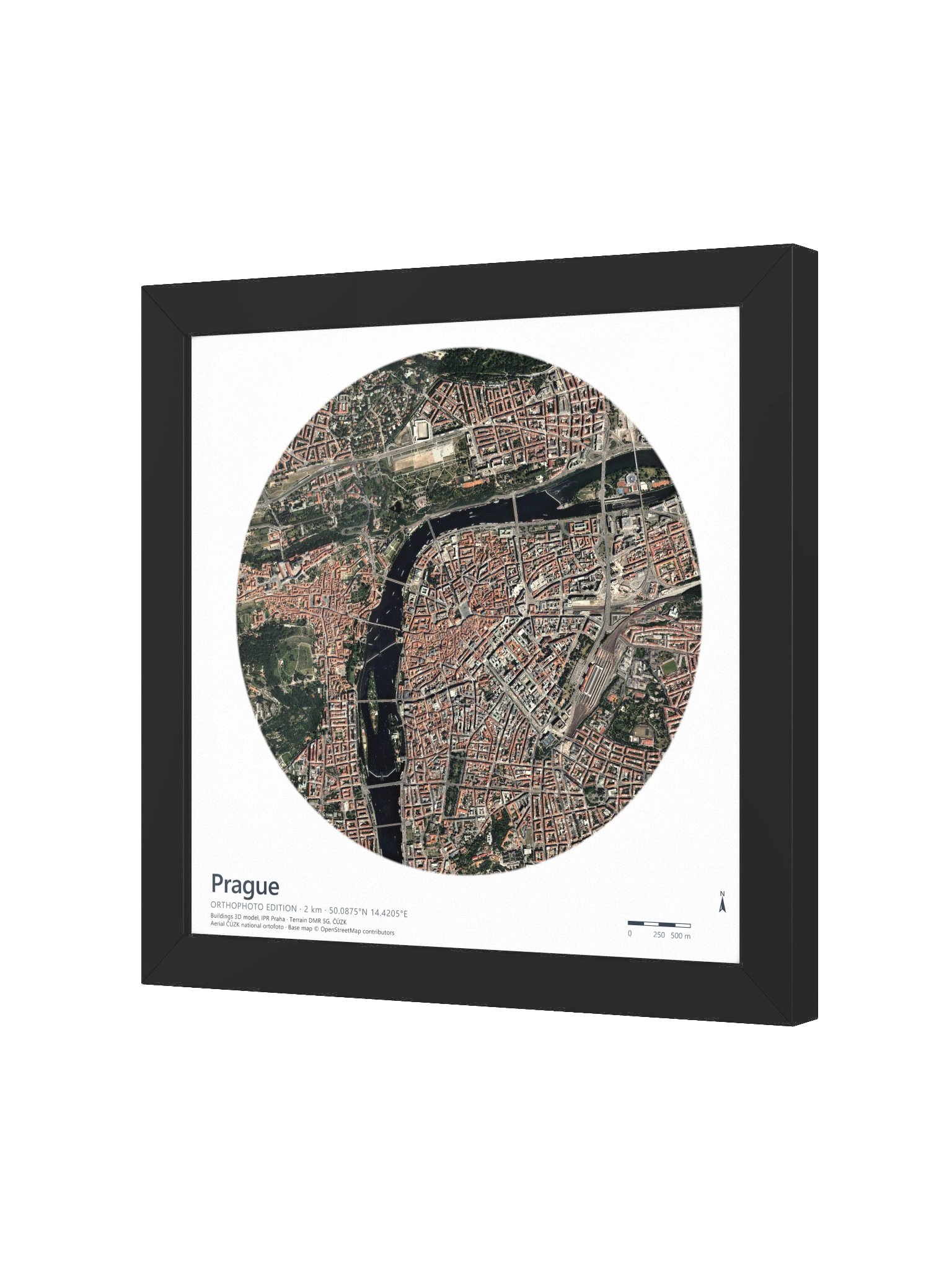 Prague: 3D City Aerial Map product image (8)