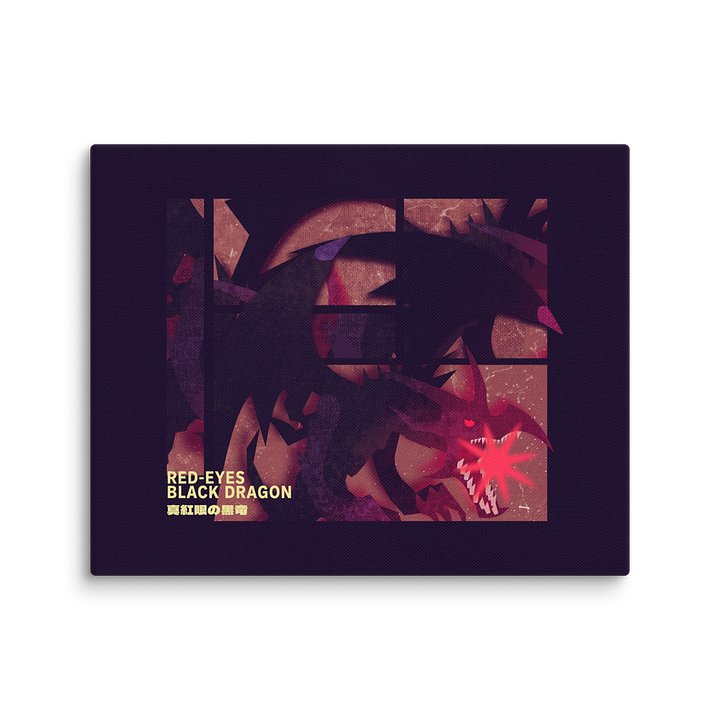 The Dragon with Red Eyes Canvas Print product image (1)
