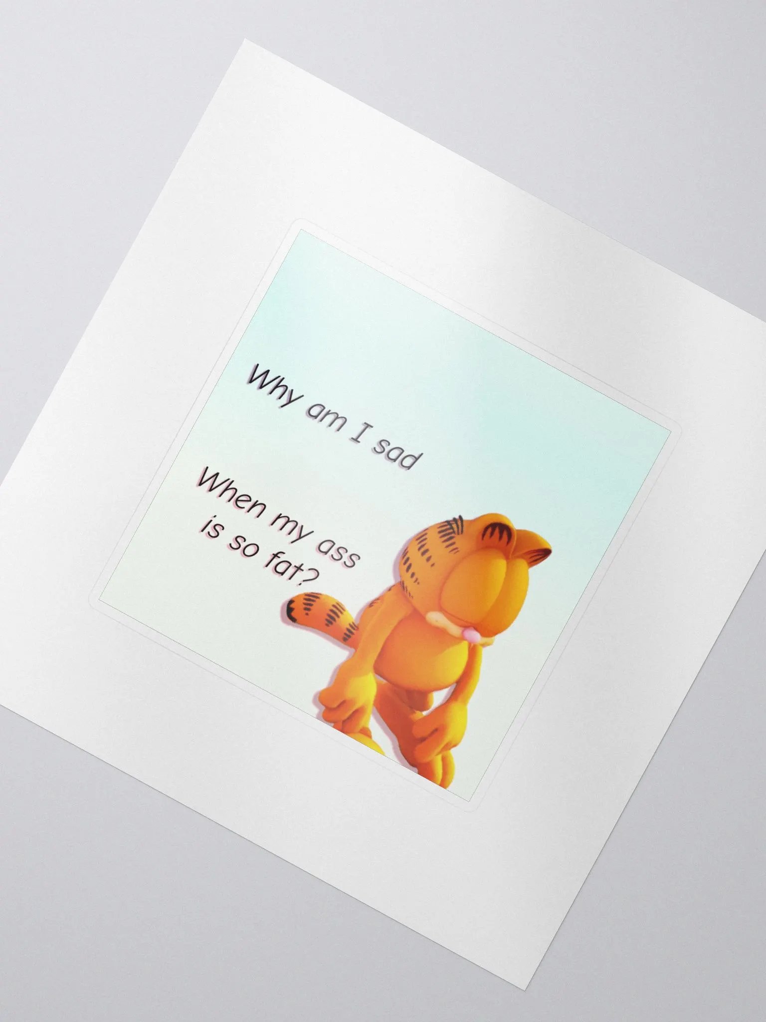 Fat Ass Sticker product image (2)