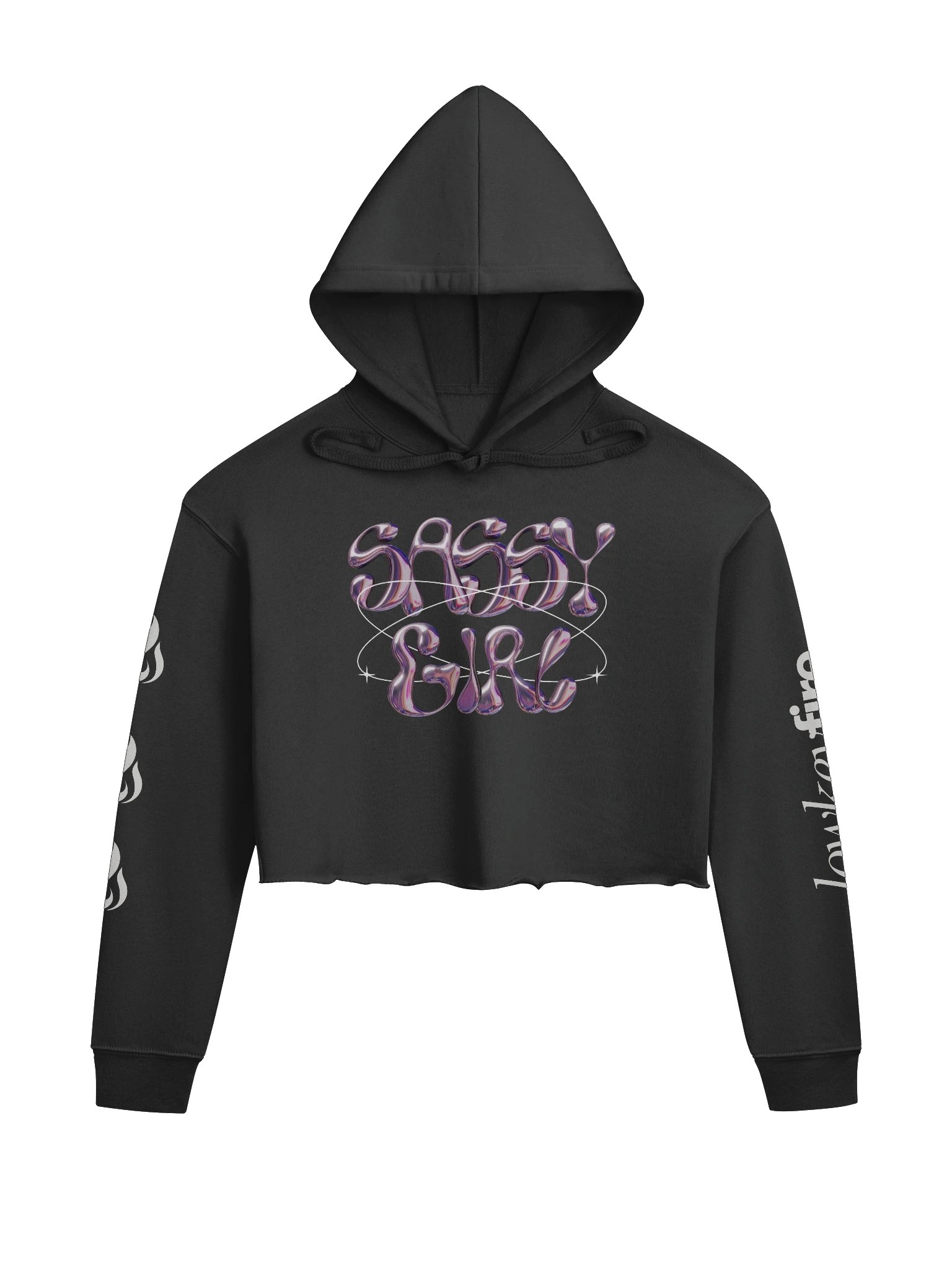 LowkeyFire Crome Sassy Hoodie product image (1)