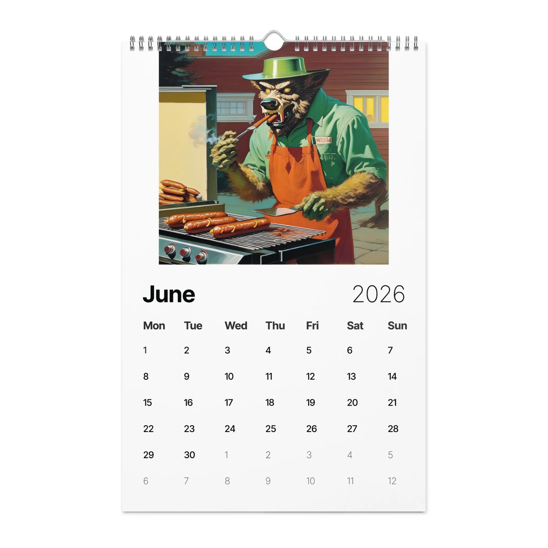12 Universal American Holidays - 2026 Calendar product image (7)
