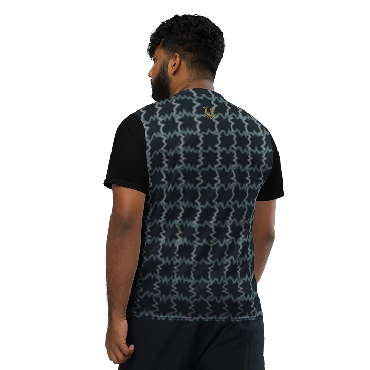 Lafate Store Designer Print Shirt Blue Multicolor product image (1)