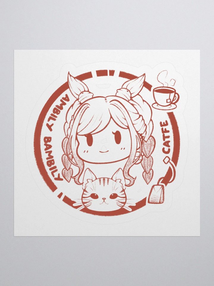 Ambily Catfe Sticker product image (3)