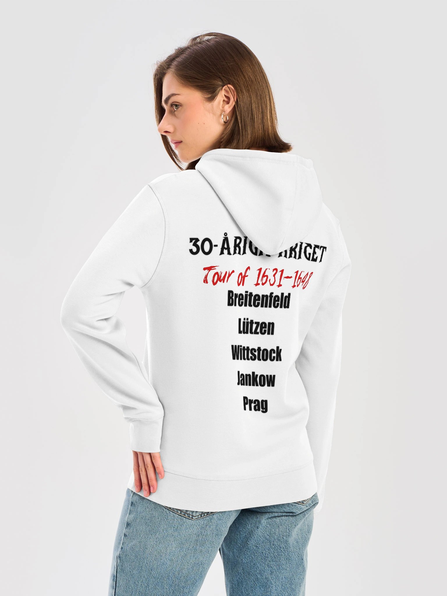 30-åriga kriget on tour (Organic Premium Hoodie) product image (3)