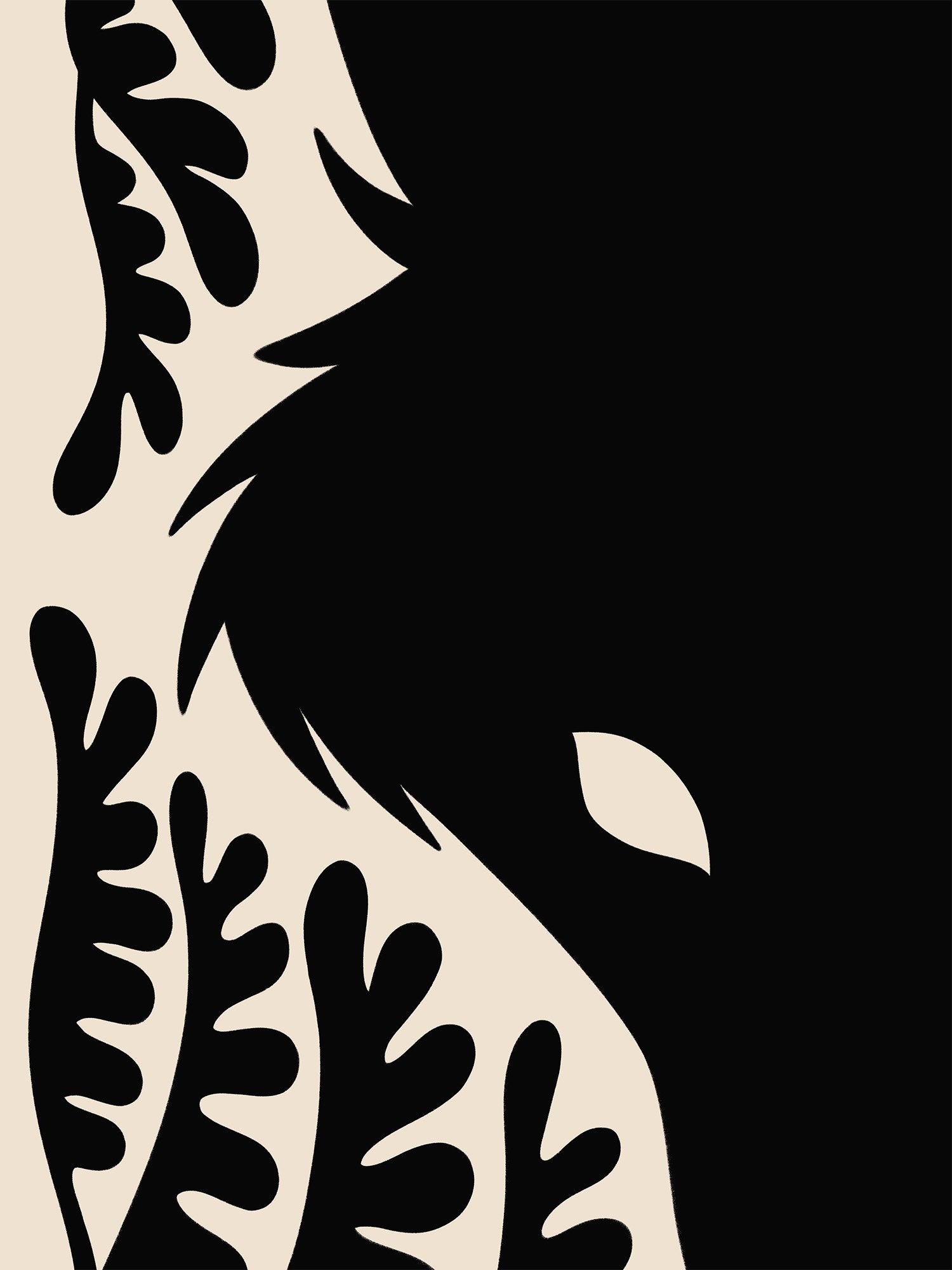 Wolf Stare Art, Mystical Pagan Print product image (2)