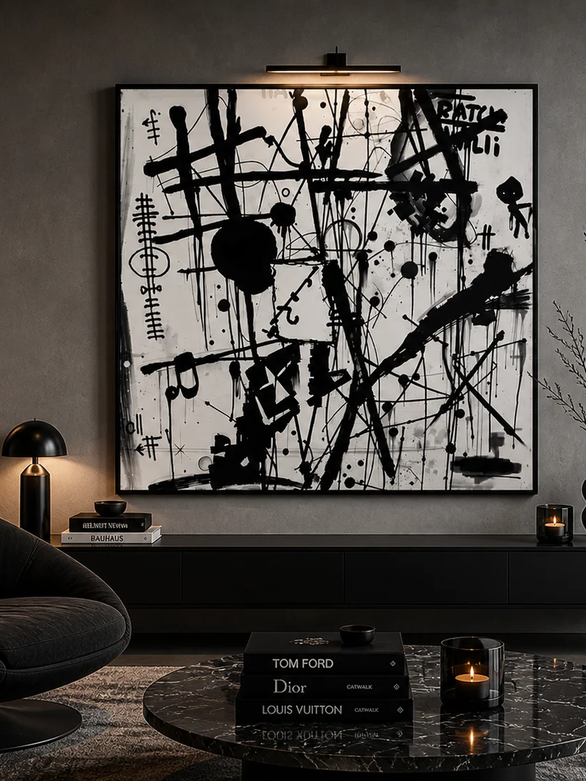 Urban Echoes Wallart - Canvas Gothic Wallart product image (1)