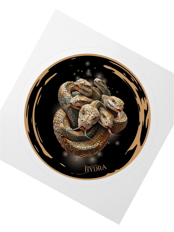 Mystical Hydra Kiss Cut Stickers product image (2)