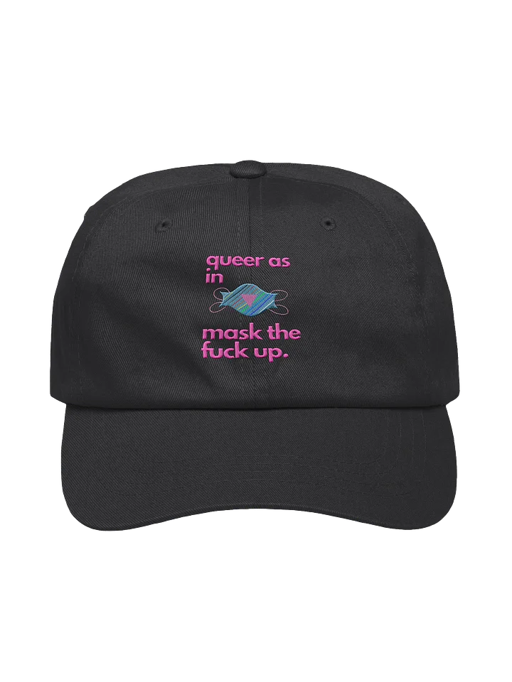 Queer As In Mask TF up cap product image (2)
