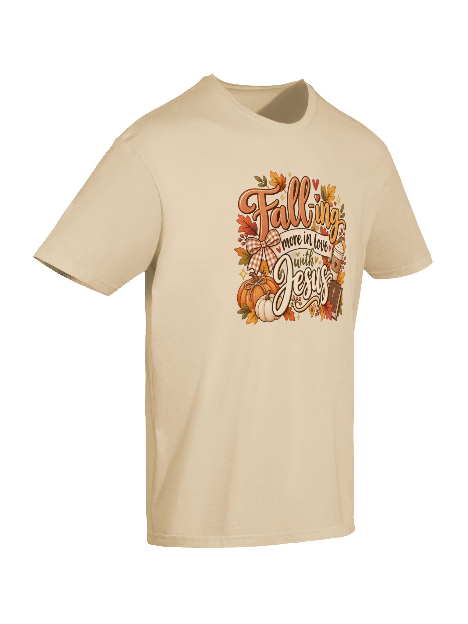 Fall-ing More in Love with Jesus Tee | 1 John 4:19 product image (126)