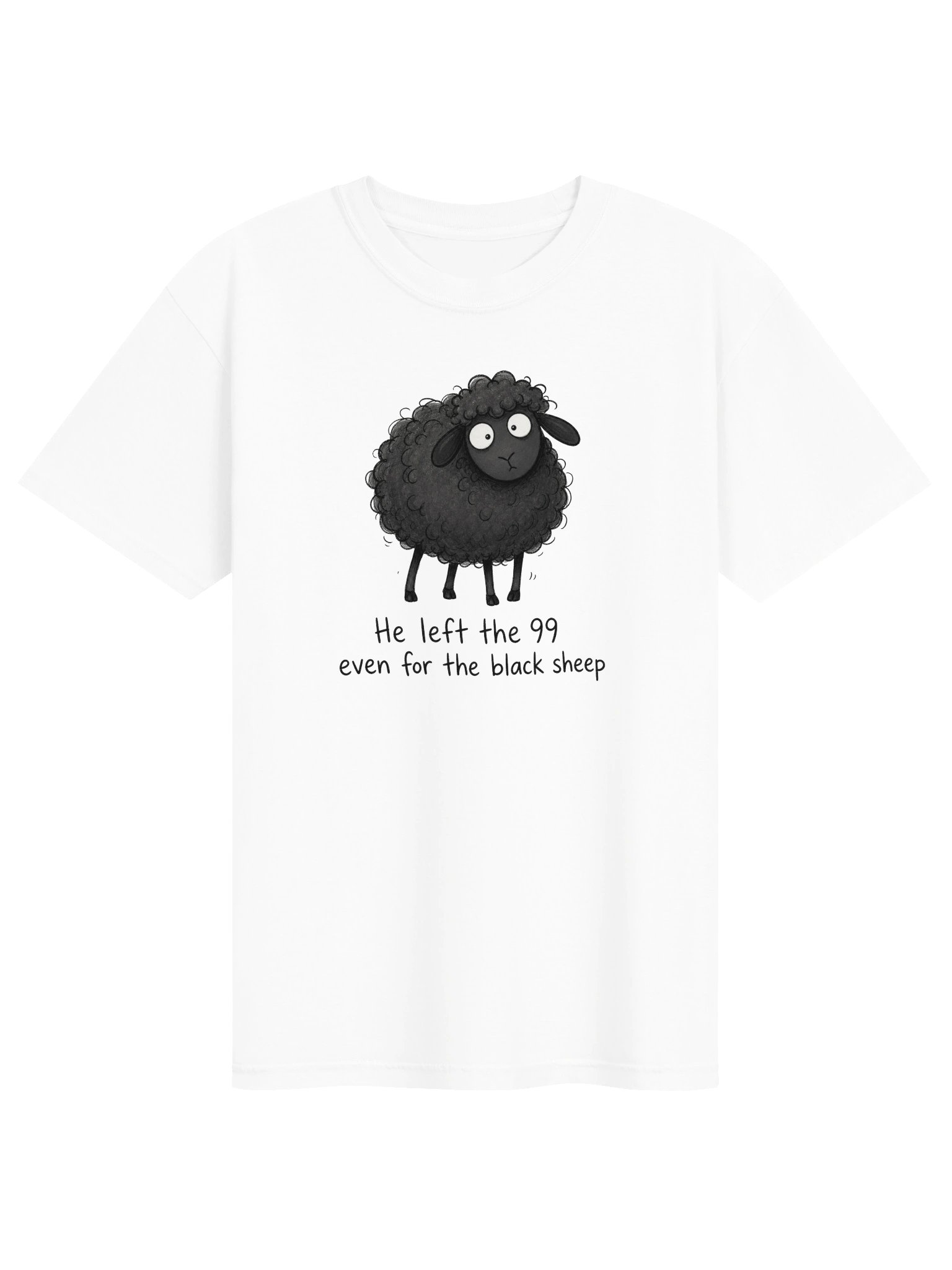 Black Sheep Graphic T-Shirt | Comfort Colors 1717 product image (18)