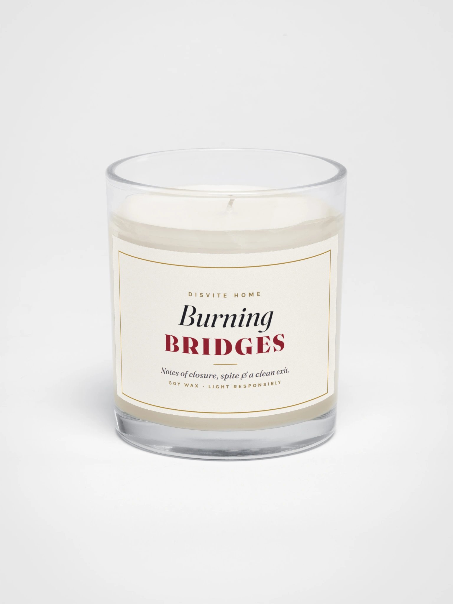 "Burning Bridges" Soy Candle product image (1)