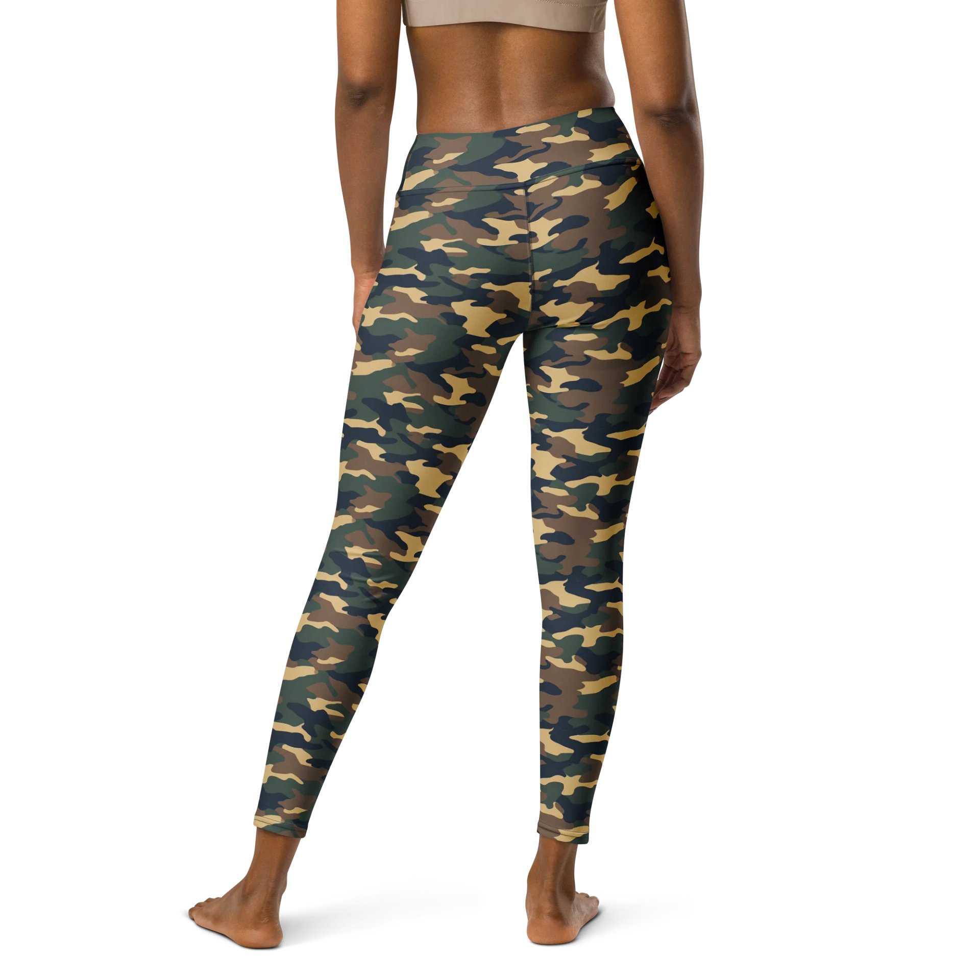 Camo Print Women’s Leggings product image (2)