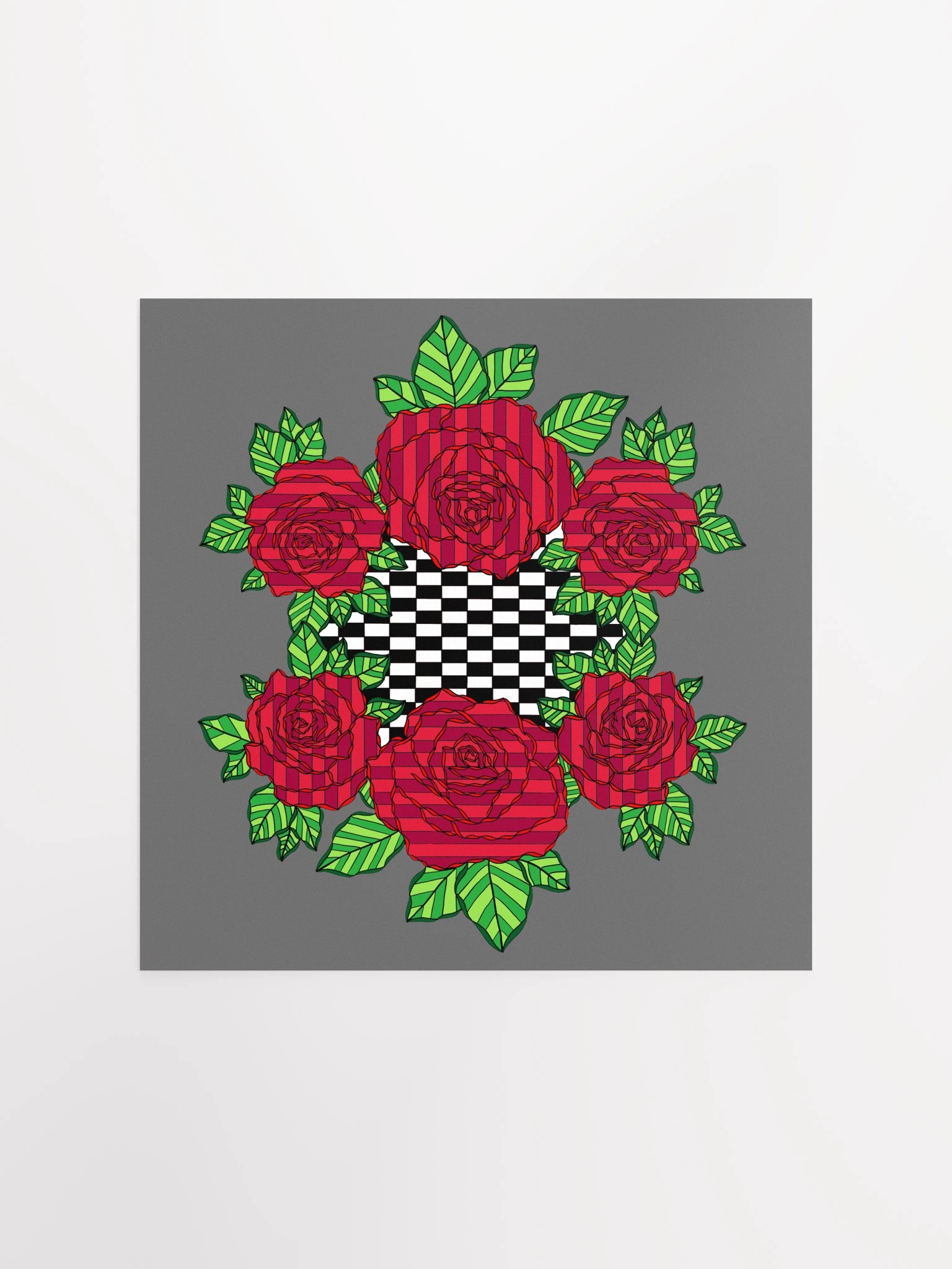 Enhanced Matte Paper Poster (Rose-Grey) product image (3)
