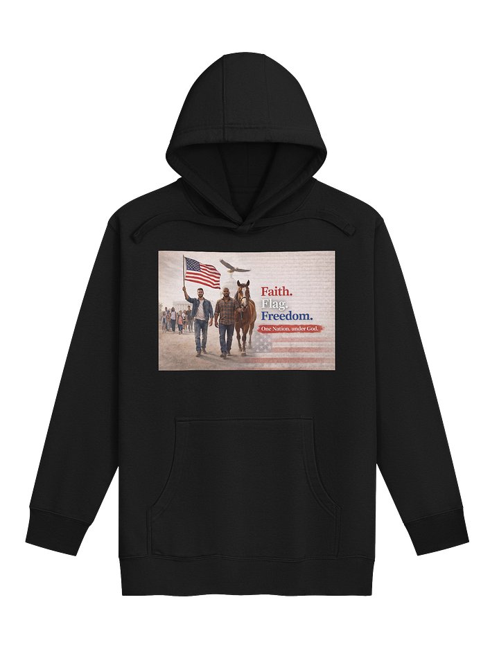 the Faith Flag Freedom hoodie product image (1)
