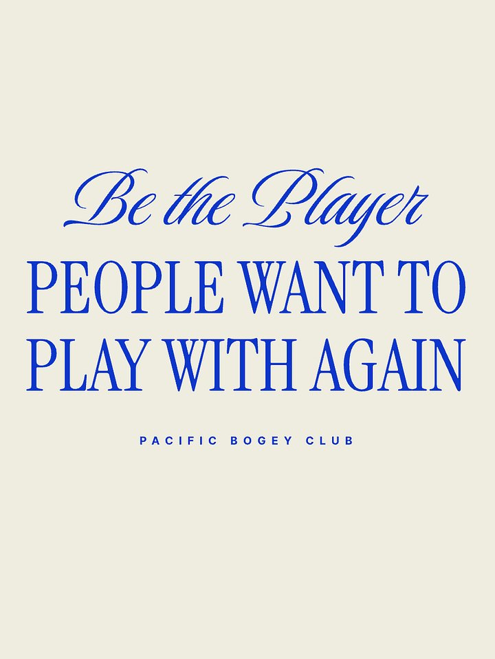 Be the Player Tee x The Honor System product image (2)