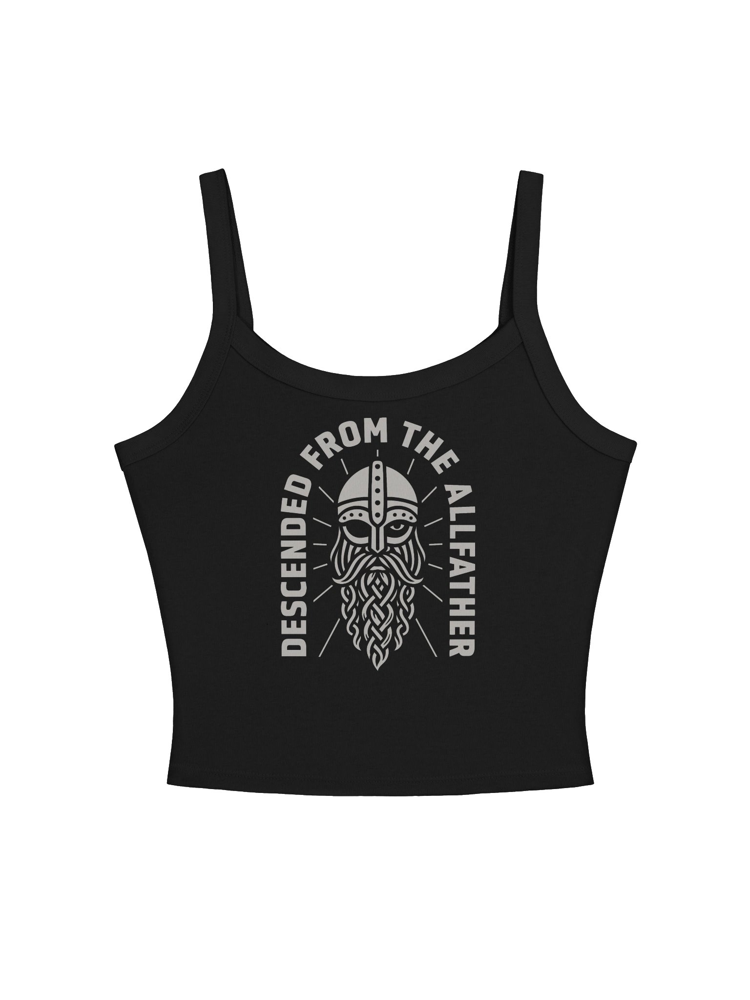 Descended from the Allfather Micro-Rib Tank Top product image (2)