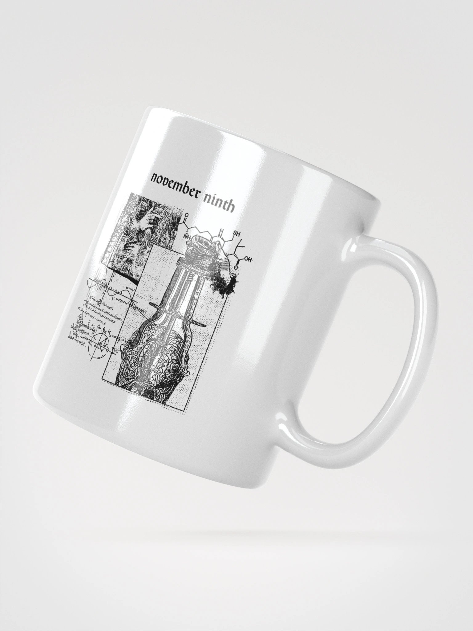 november ninth: brain mug product image (2)