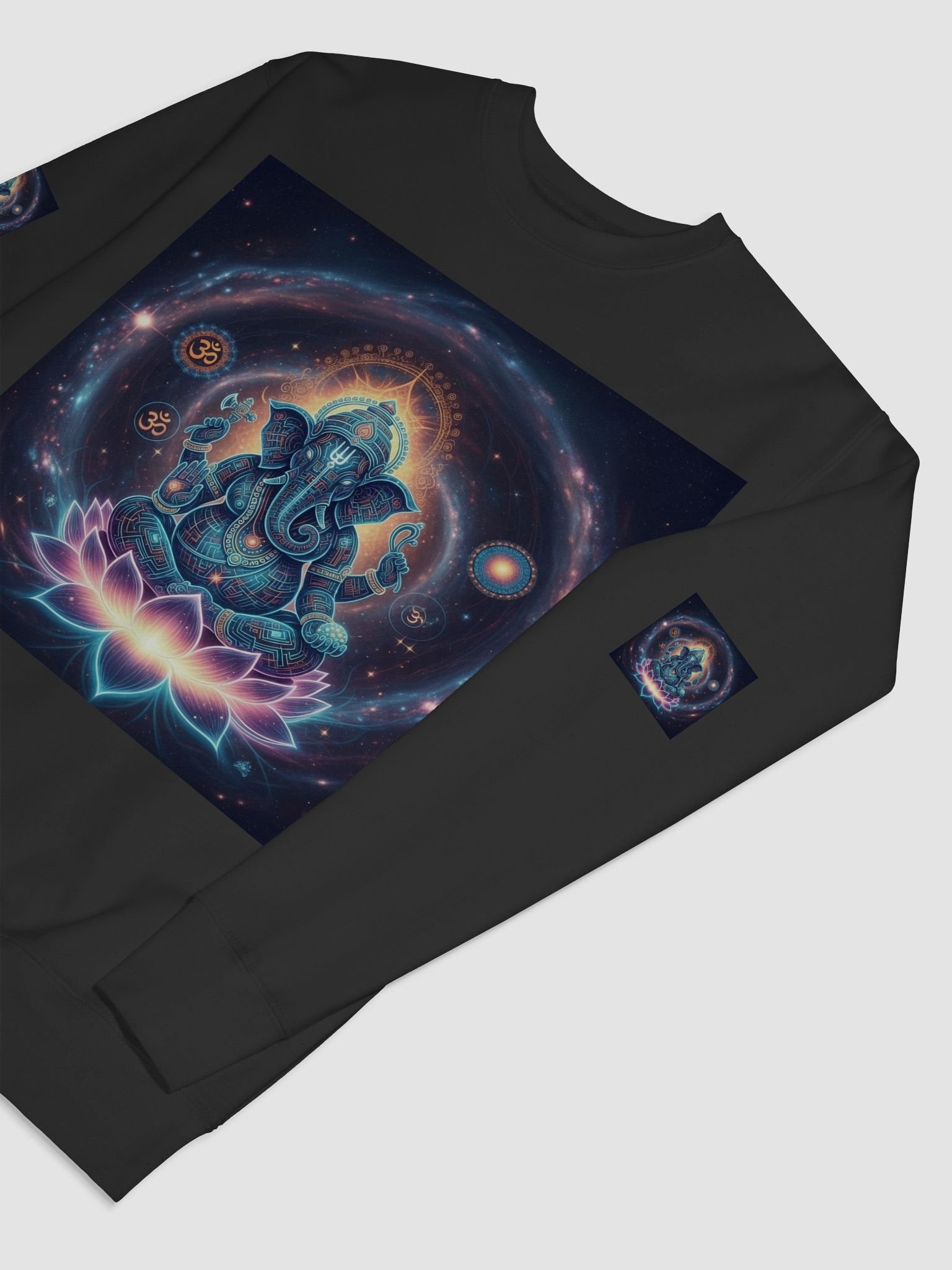 Cosmic Ganesha – Psychedelic Sacred Geometry Art product image (7)