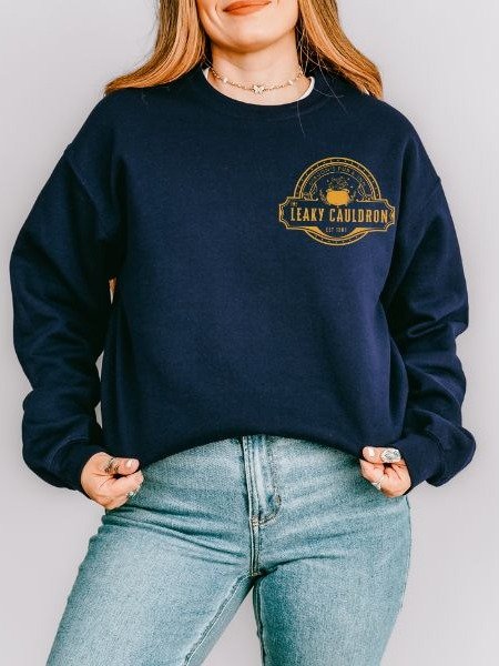 Magical Pub and Inn Vintage Cozy minimalist Fall Sweatshirt product image (1)