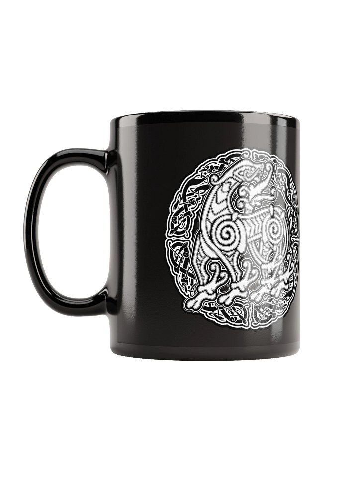 Fenir Circle Celtic - Black Mug product image (2)