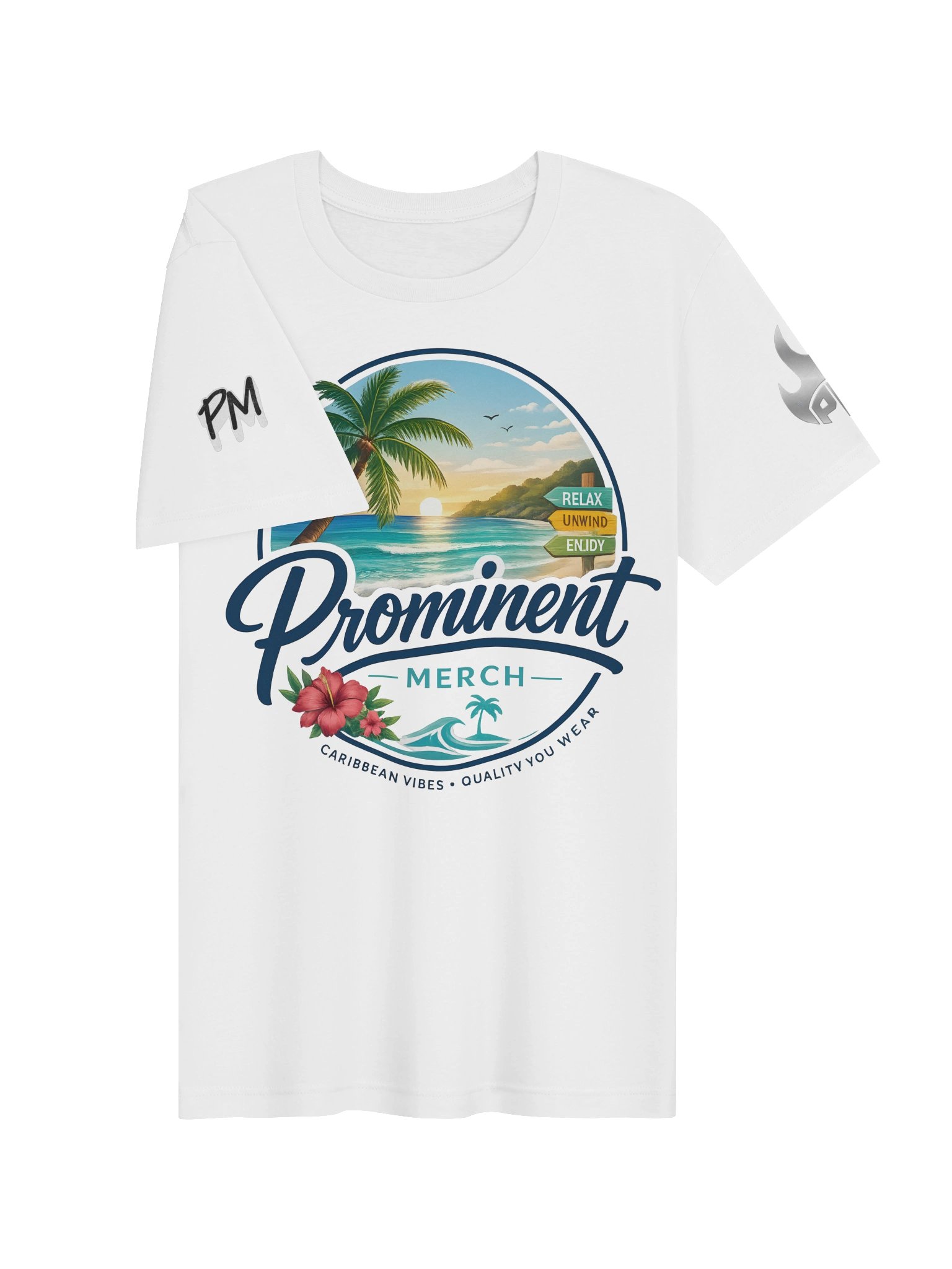 Prominent Merch Caribbean Vibes Tee product image (16)
