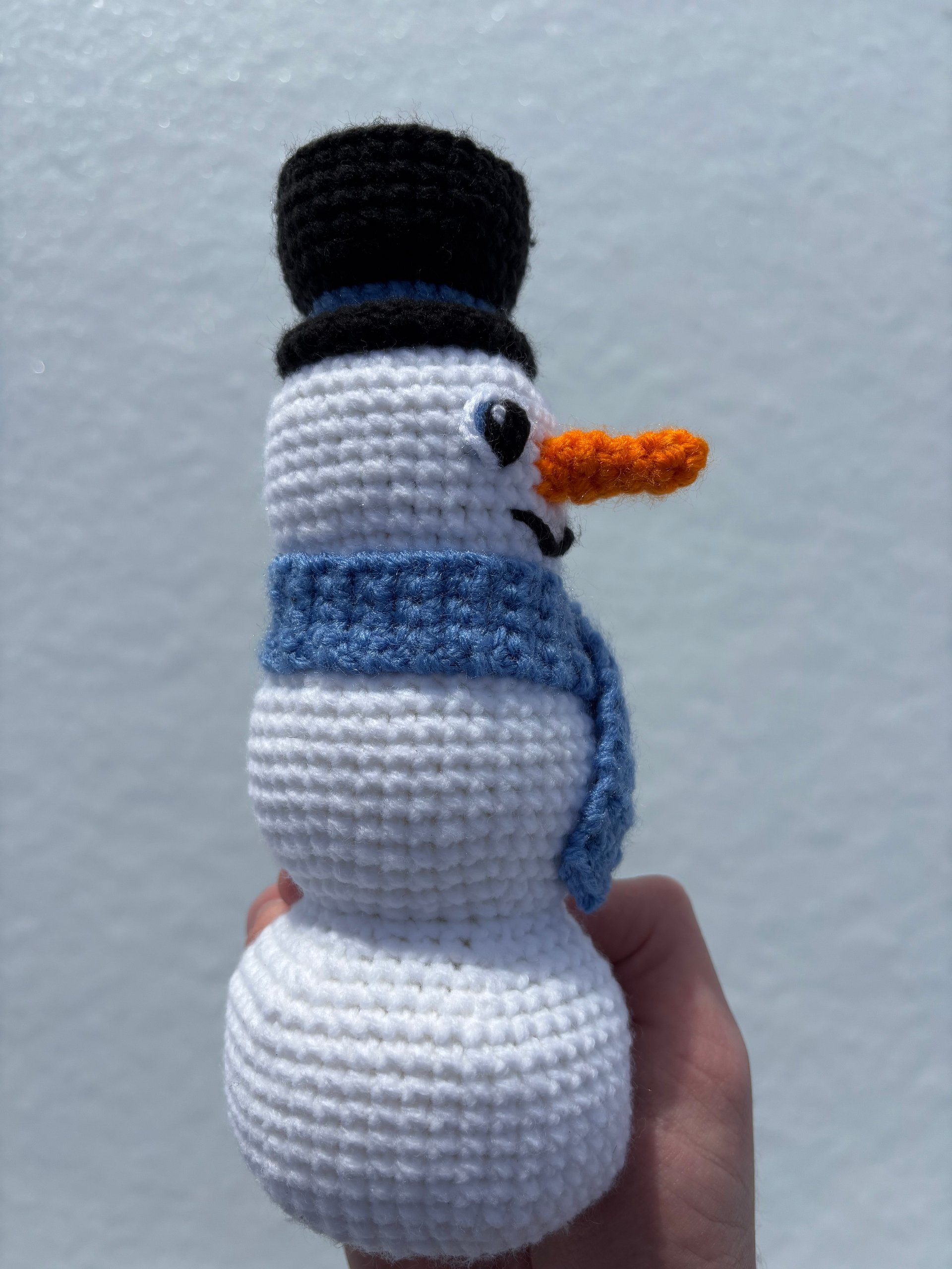 Sunny Snowman Handmade Toy product image (7)