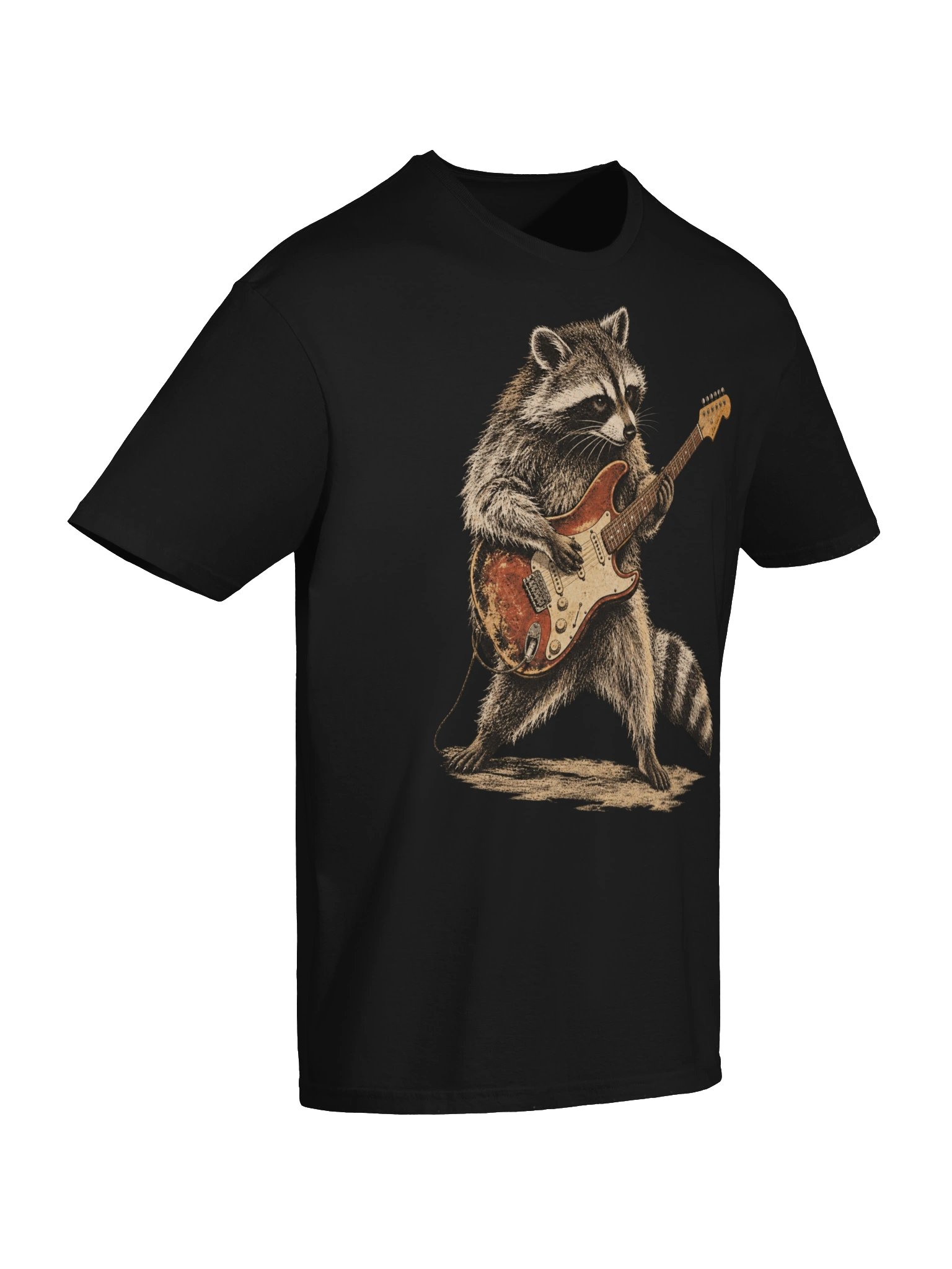 Raccoon Guitar Rocker Tee product image (3)