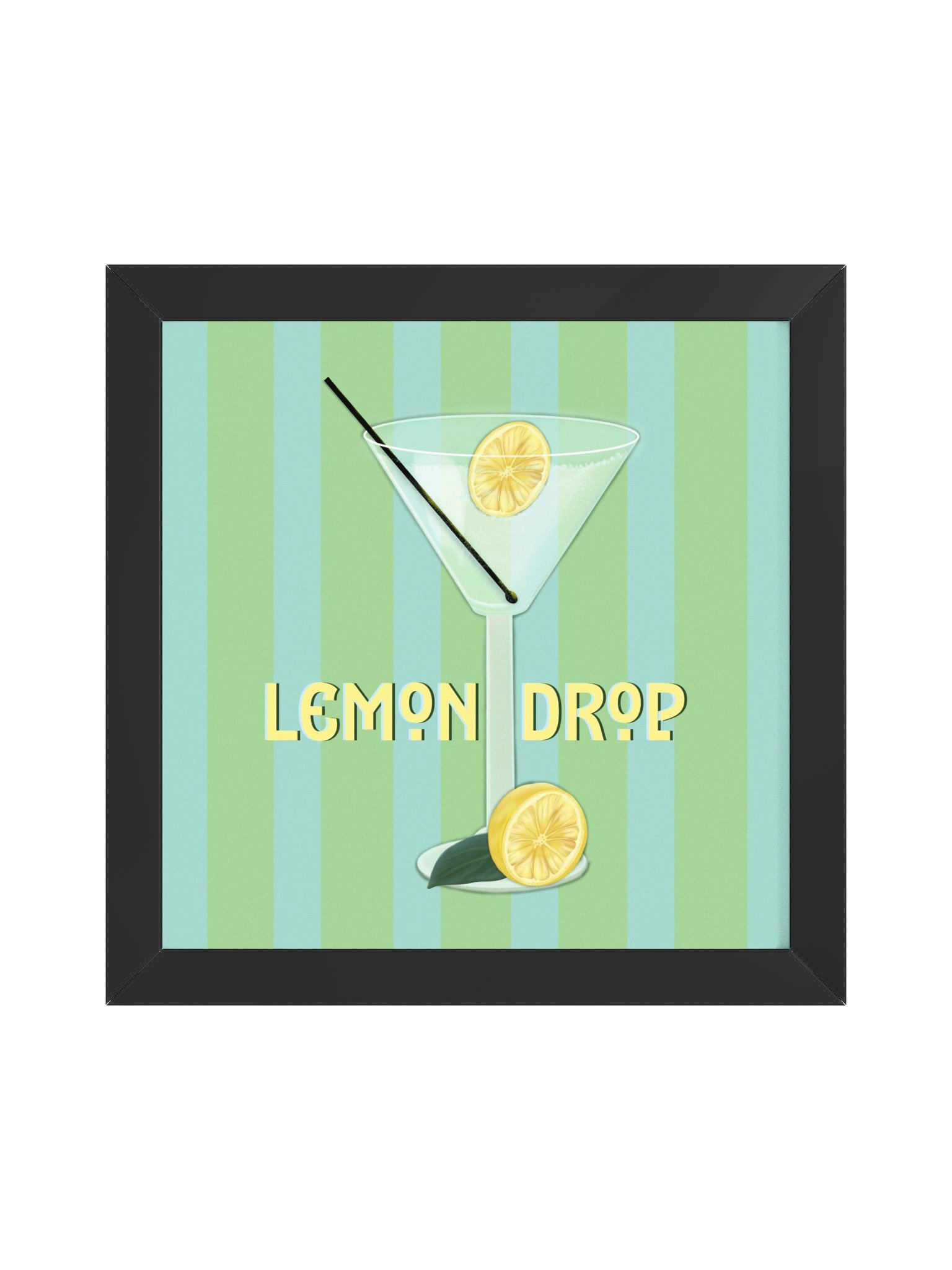 Citron Lemon Drop – Framed High-Quality Matte Poster product image (2)