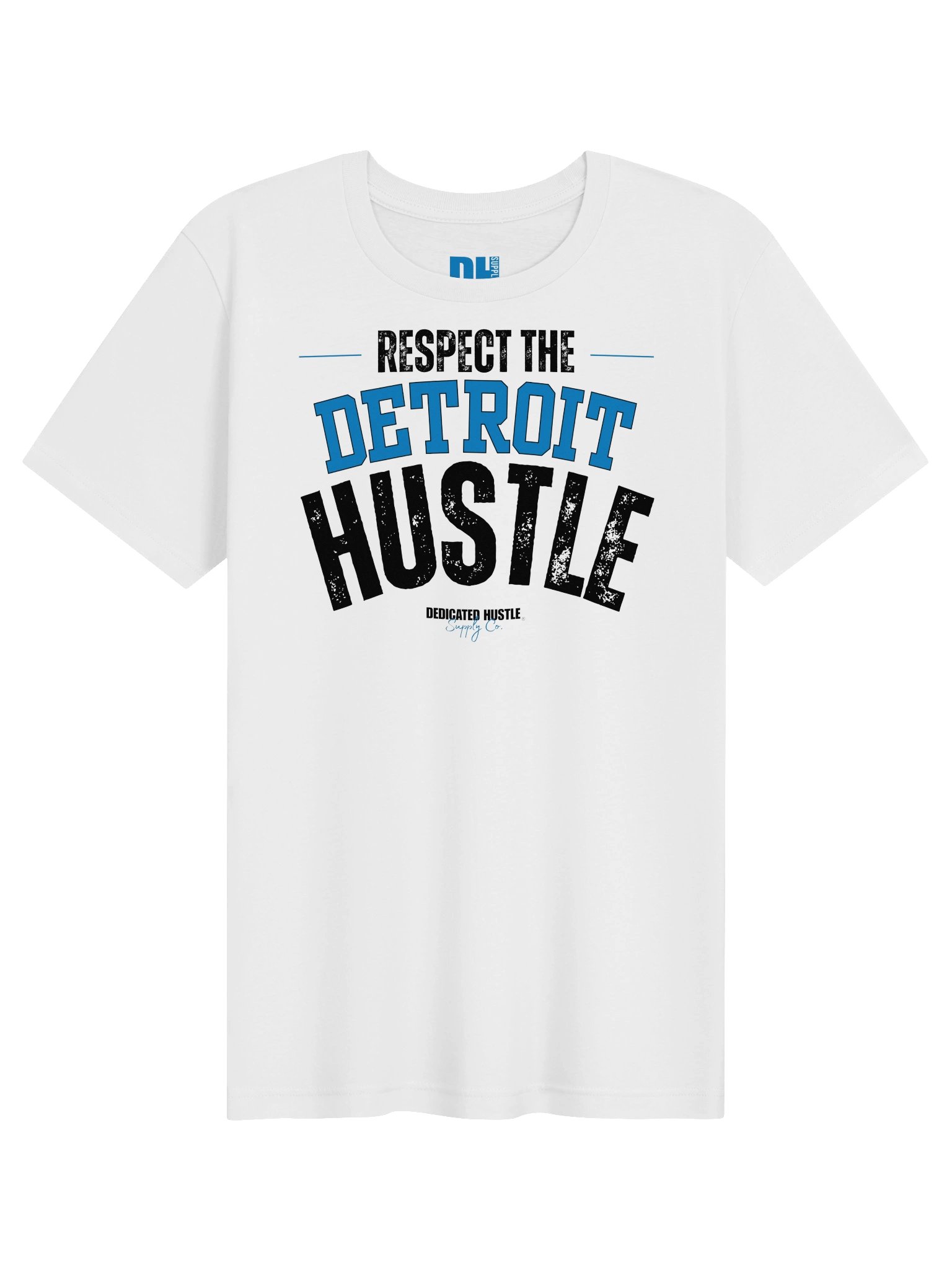 Respect The Detroit Hustle - Varsity Edition Tee | Light Colorways product image (1)