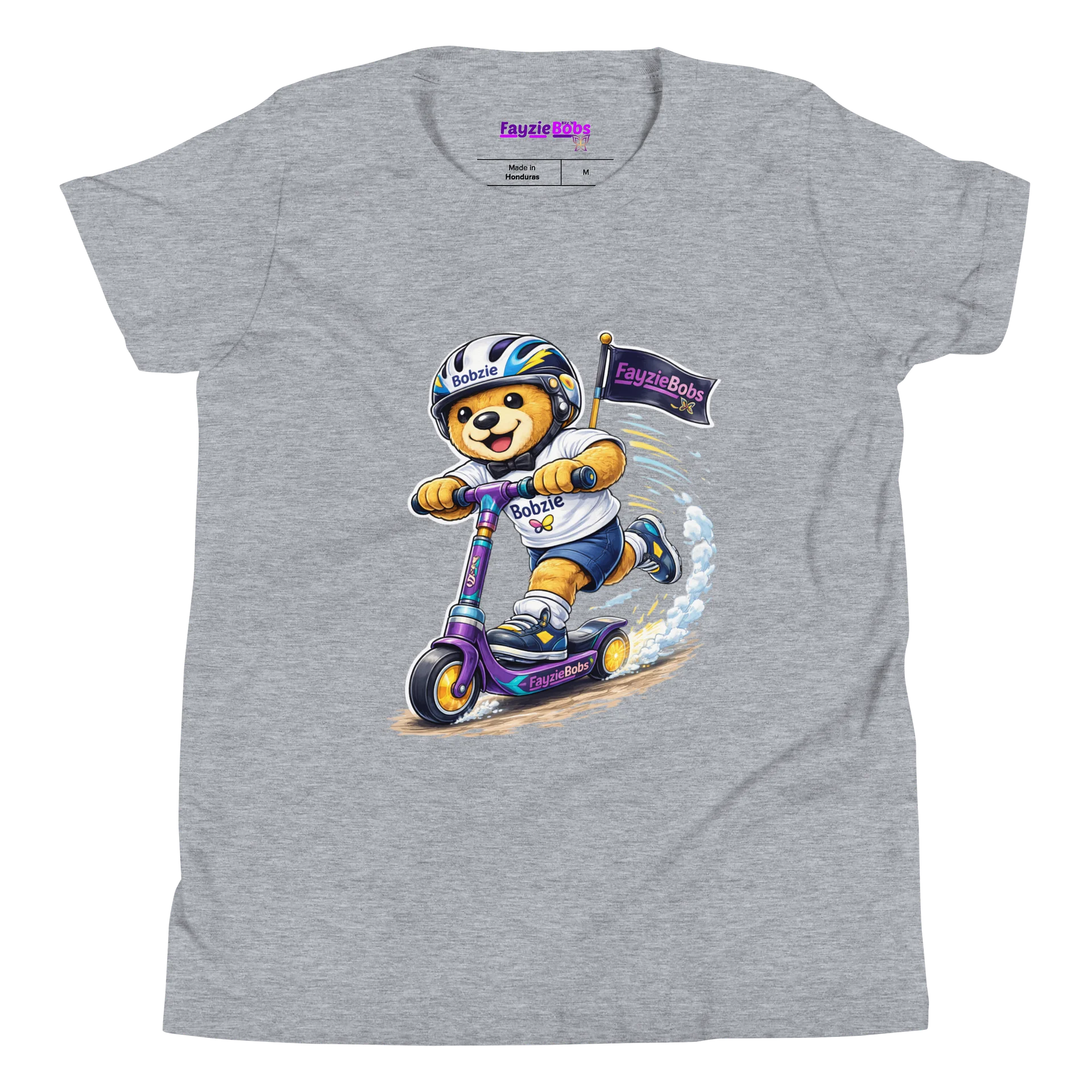 Bobzie Scooter Adventure Youth Tee | Premium Edition by FayzieBobs product image (4)