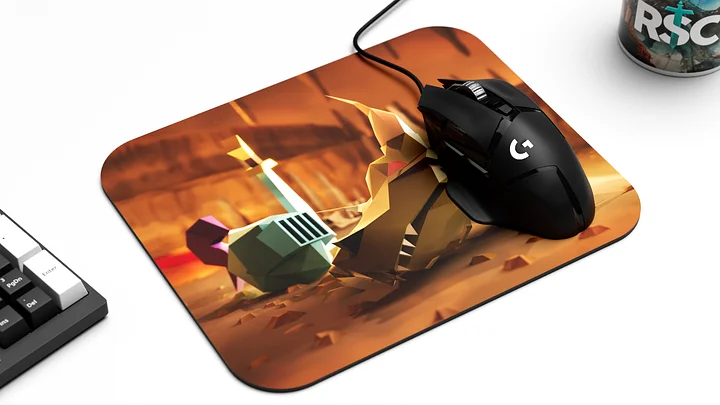 Elvarg Head | Portable Mouse Pad product image (2)