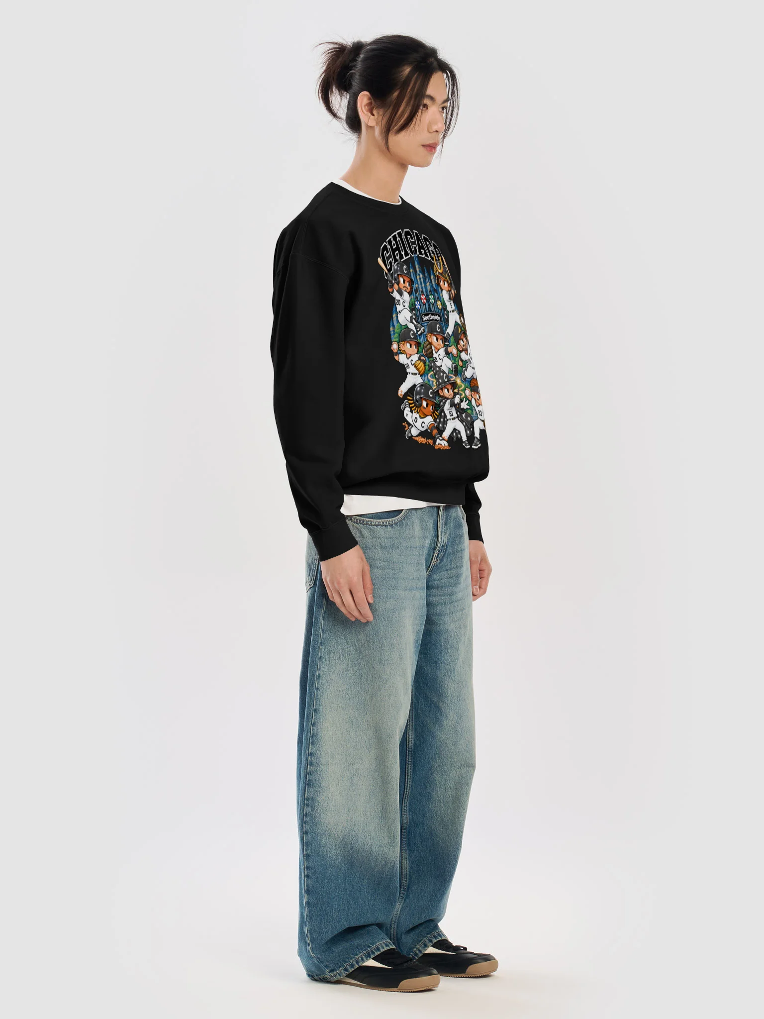 Chicago Southside Baseball 2026 Animated Player Crewneck product image (14)