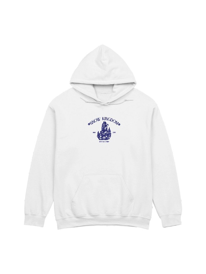 Snow Kingdom Embroidered Hoodie - Royals SMP product image (4)