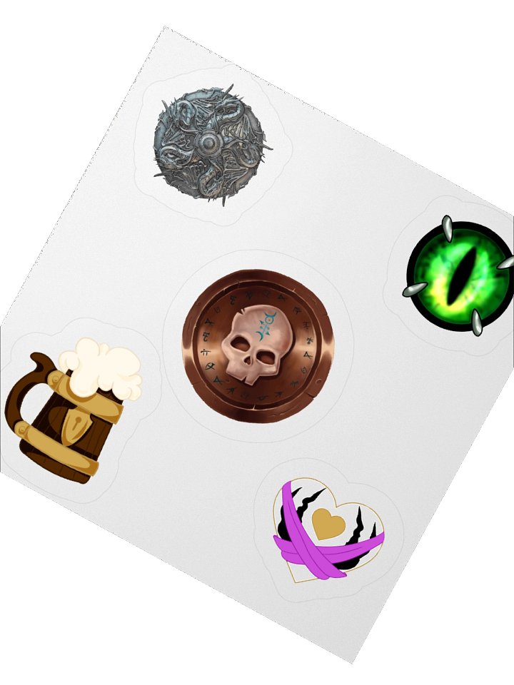 Red Comet Logo stickers product image (4)