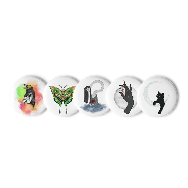 Spooky Pin Button Set 2 product image (1)