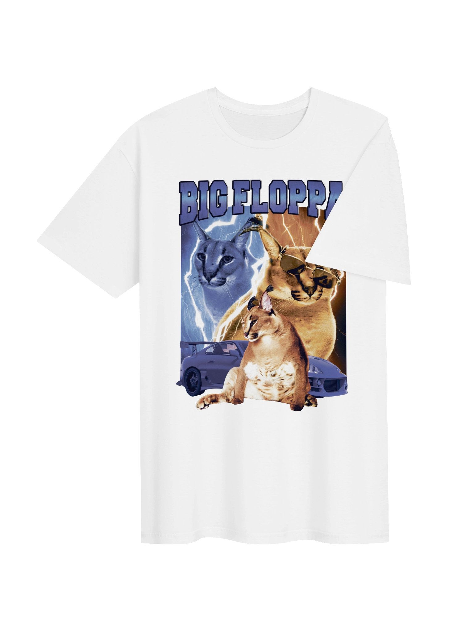 Big Floppa Gosha "Vintage" Rap T-Shirt product image (12)