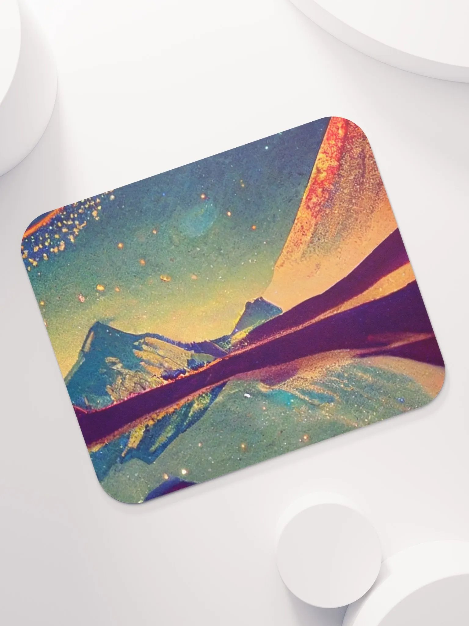 Starry Mountain Dreams Mouse Pad product image (7)