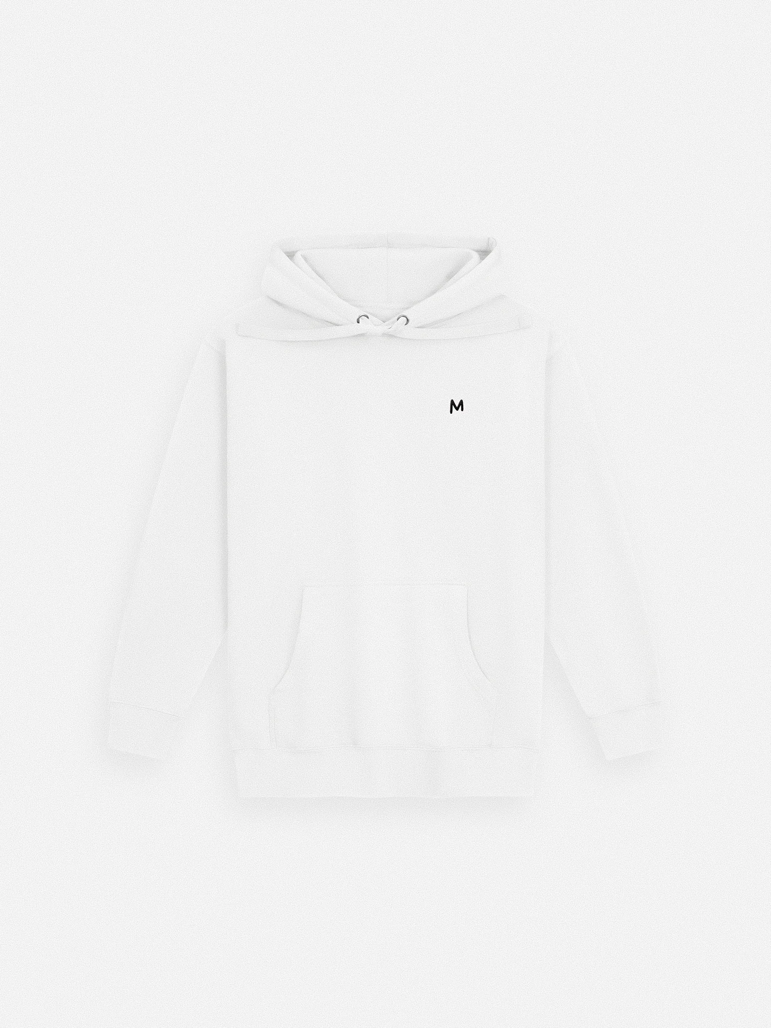 MUYE LOGO HOODIE - BLACK EMBROIDERY product image (1)