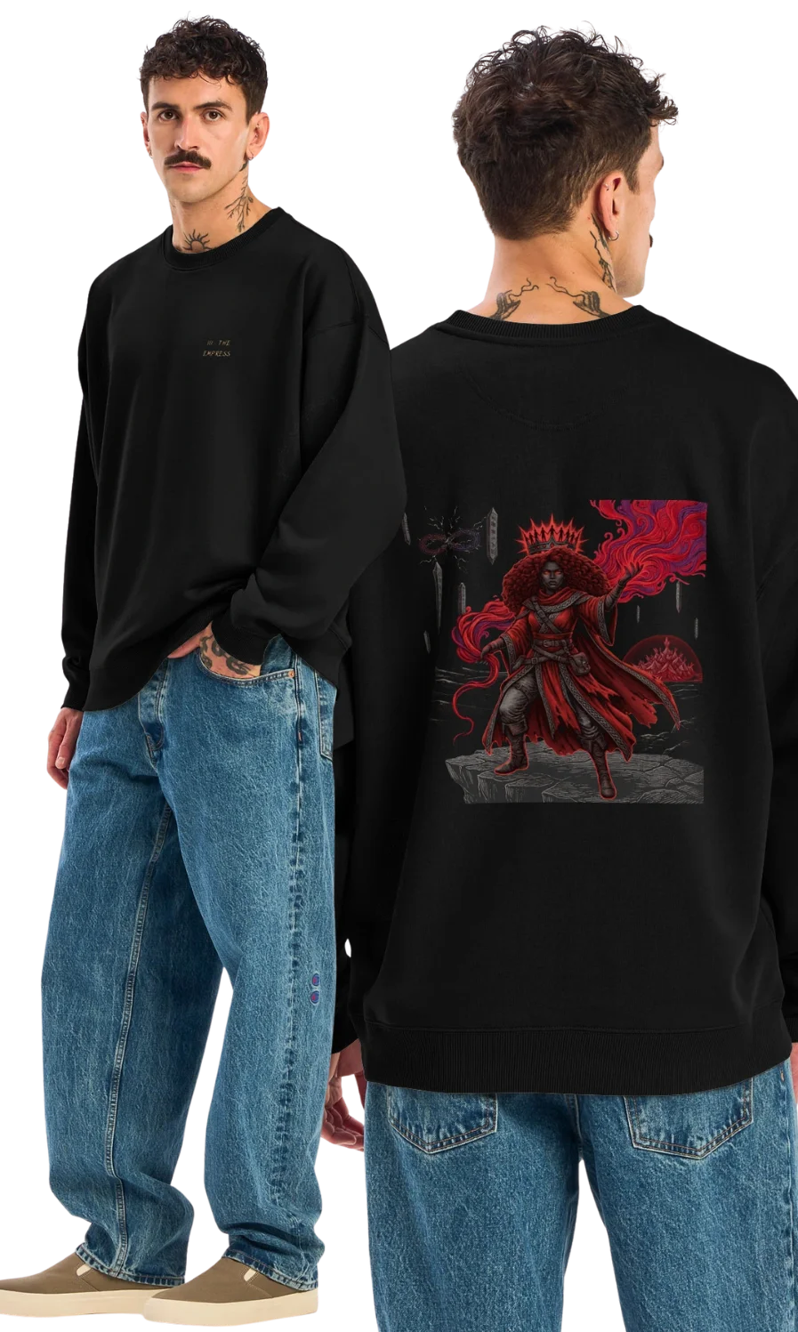 III - THE EMPRESS Organic Sweatshirt product image (3)