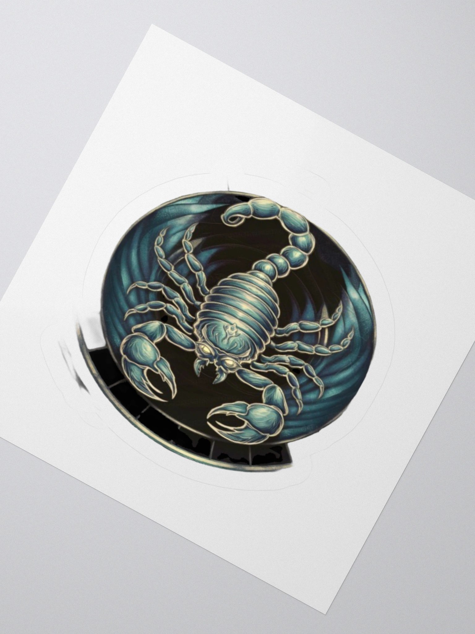 Scorpio Sticker - Bold Zodiac Design | Exclusive | TDS Music product image (4)
