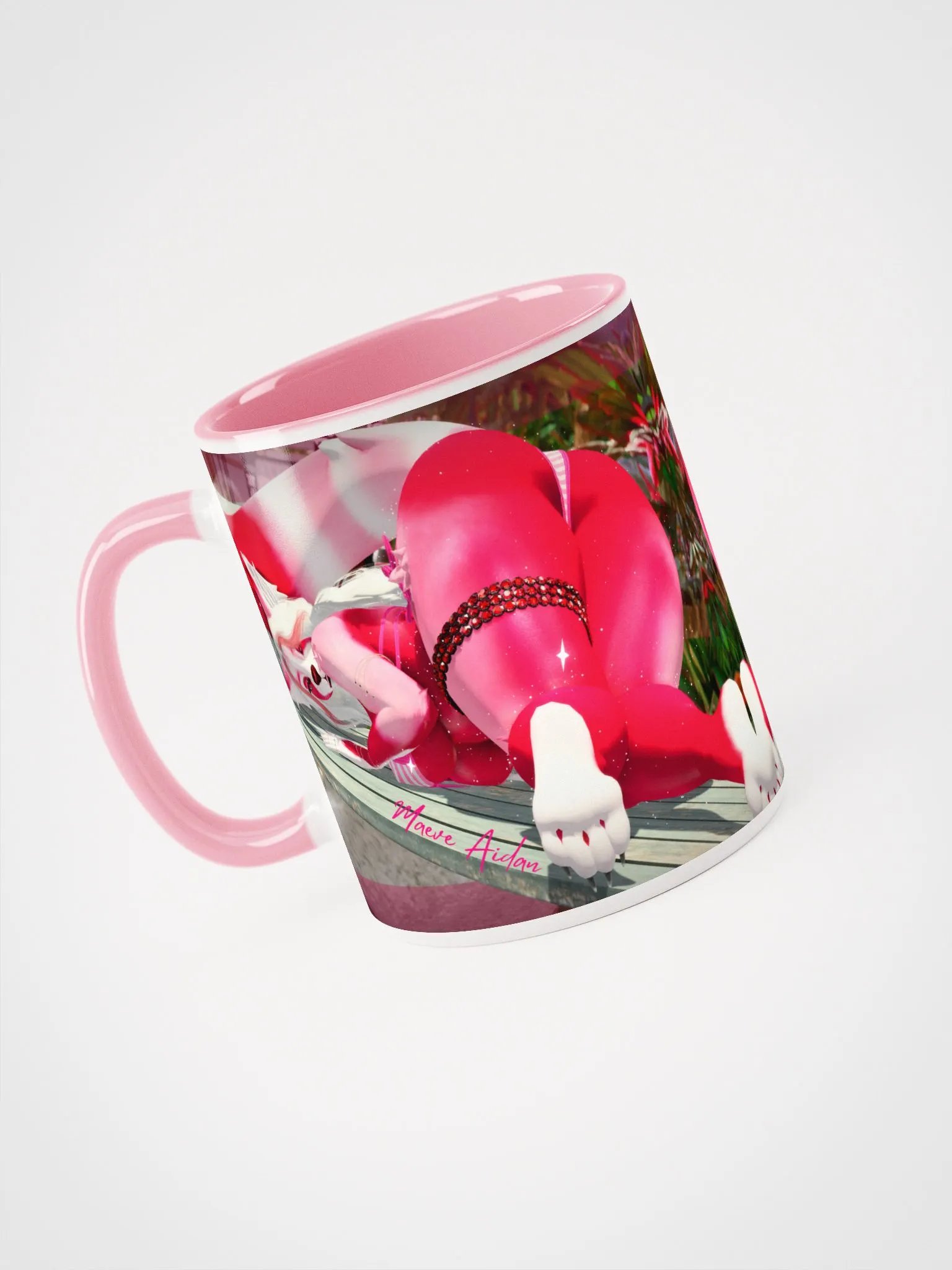 Panda Maeve Pinup1 - Ceramic Mug product image (2)