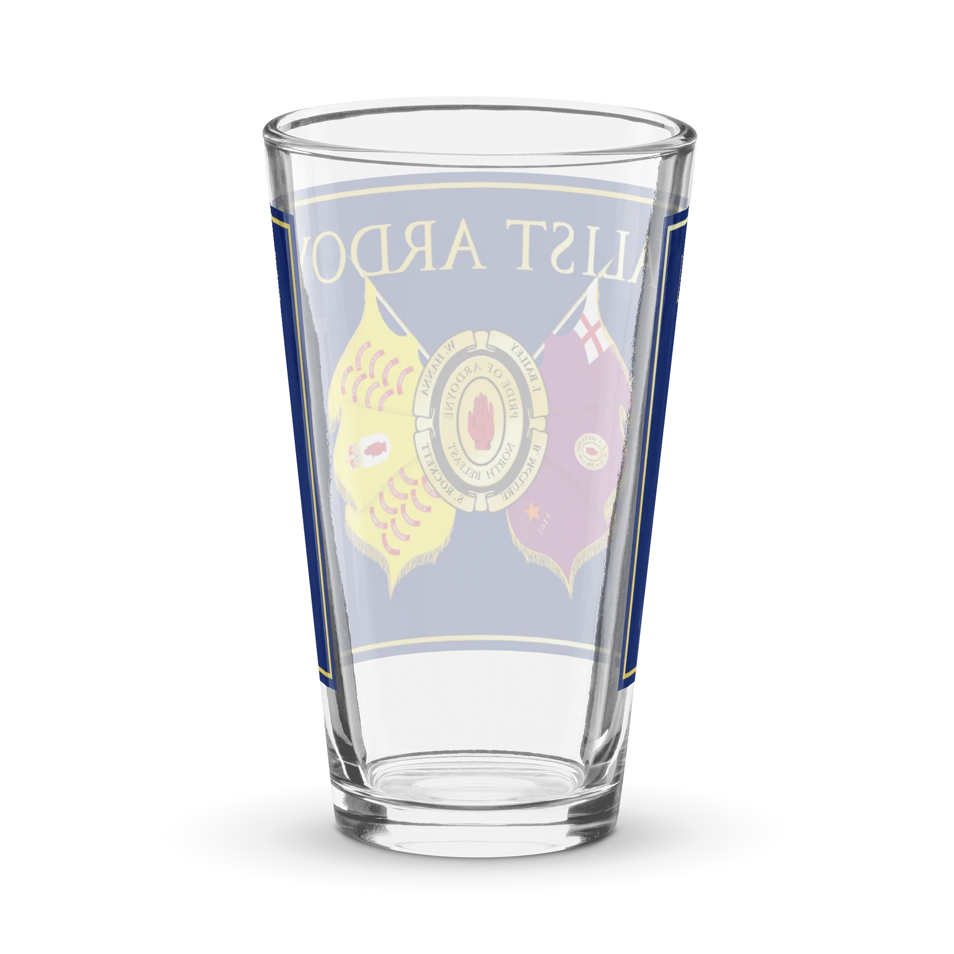 Loyalist Ardoyne Crest Shaker Pint Glass product image (2)