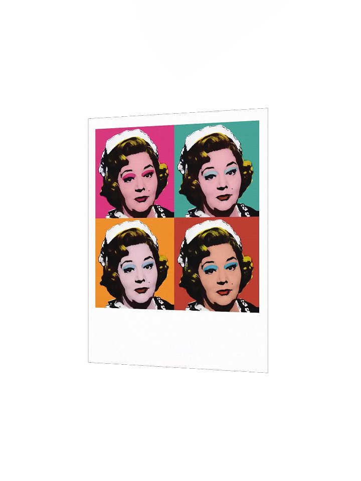Hattie Jacques - pop-art poster print (limited edition) product image (2)