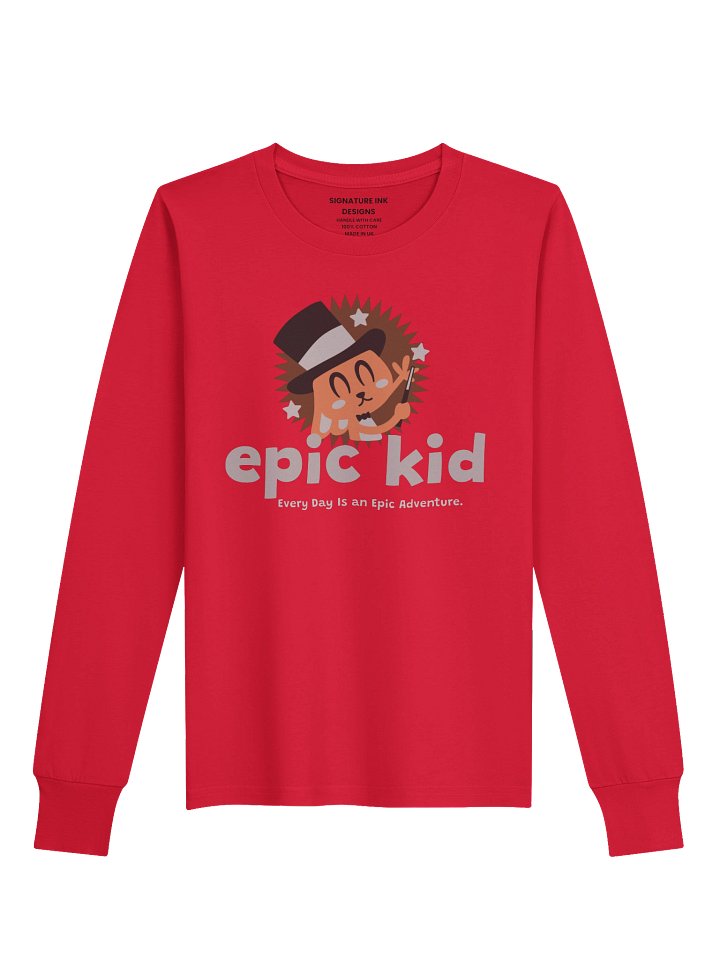 Epic Kid Adventure Youth Long Sleeve Tee product image (6)