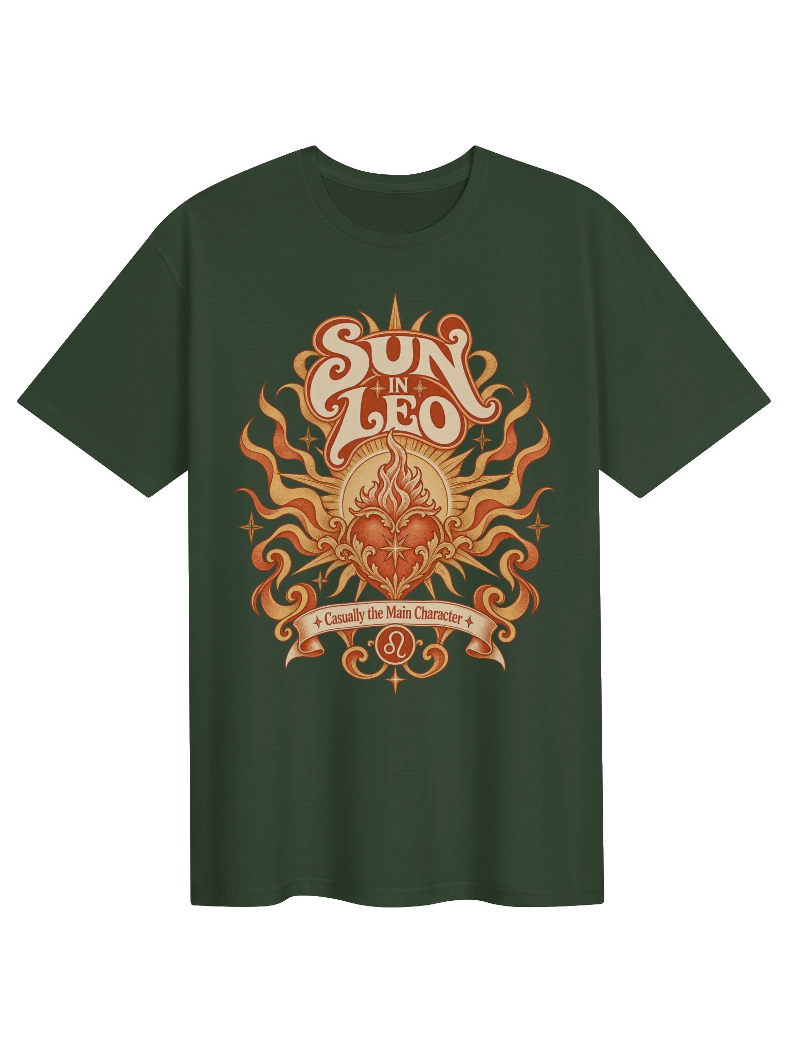 Sun in Leo Casually the Main Character Tee product image (31)